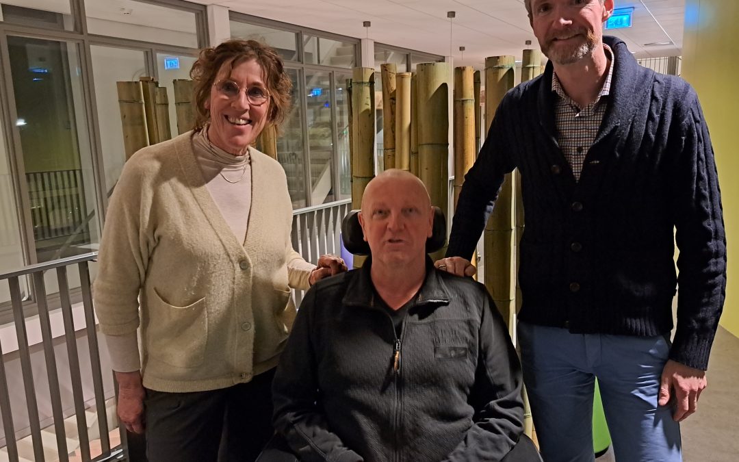 Anne Marie Geurts met Ron Rijpe en Edwin Aerts