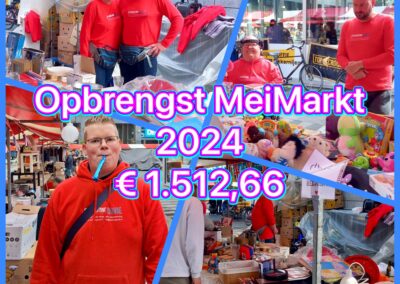 Opbrengst Meimarkt 2024 stg. DOVIE