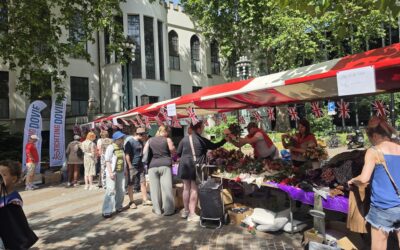 Opbrengst Meimarkt Tilburg € 1.112,-